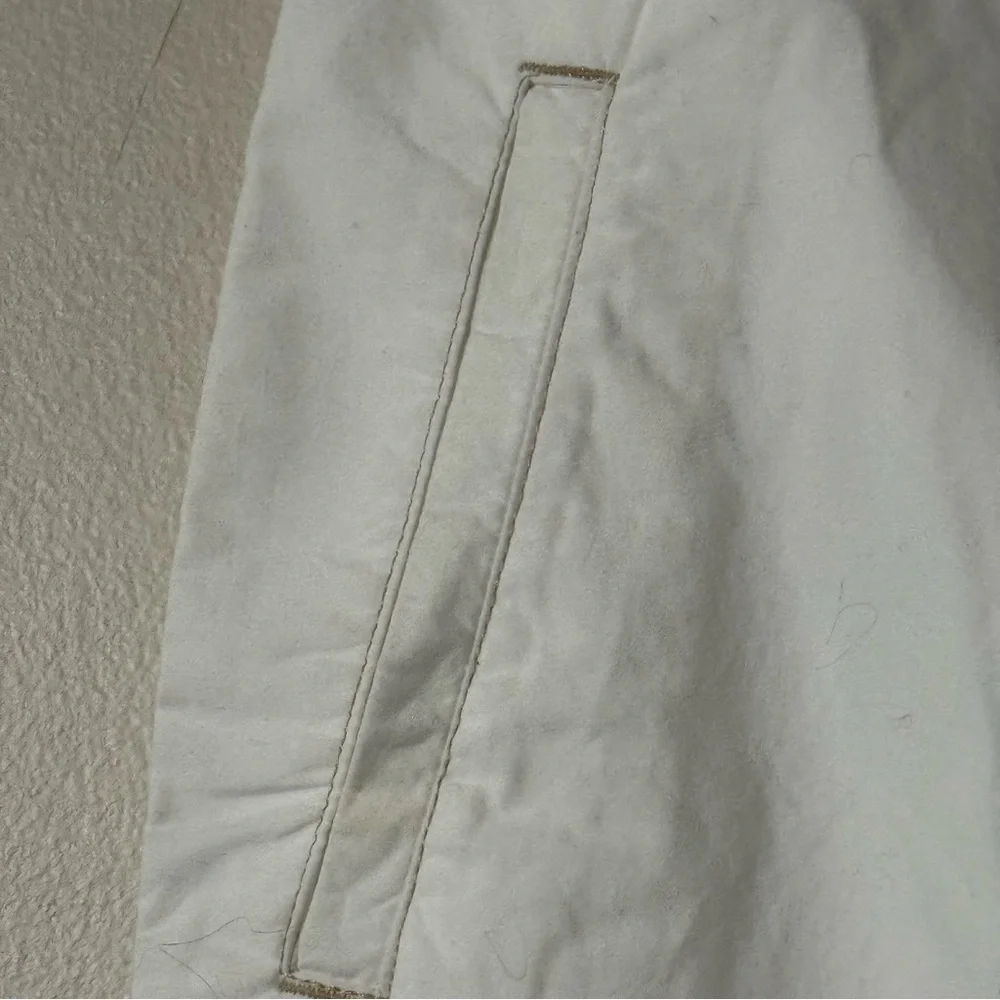Gap Pants White Roll Up Cotton Lightweight Pockets Sz 8 NWOT - Picture 6 of 11